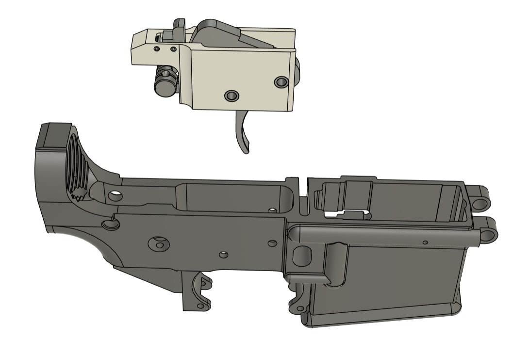 MG-AR15 Full-Auto Trigger System